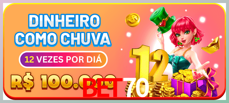 Aplicativo móvel bet70 para iOS e Android